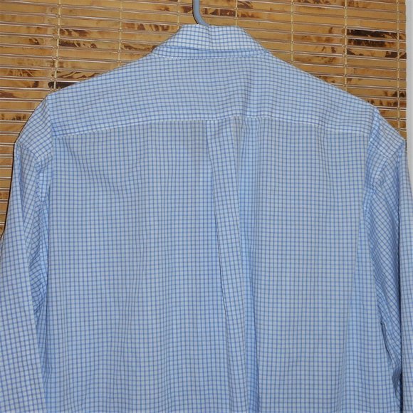 Club Room Men's Regular Fit Button-Down Cotton Blend Shirt (*Tag Size: 18 34/35) - Picture 7 of 7